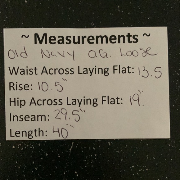 Old Navy High Rise O.G. Loose Jeans Size 4 - Picture 7 of 7